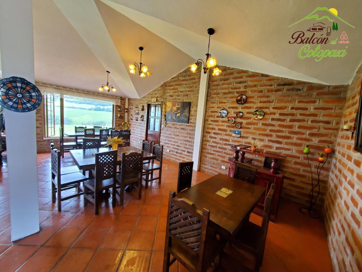 Balcon Al Cotopaxi Hosteria Сангольки Экстерьер фото