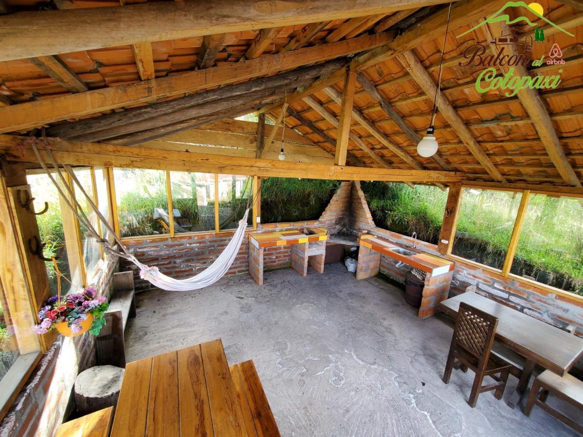 Balcon Al Cotopaxi Hosteria Сангольки Экстерьер фото