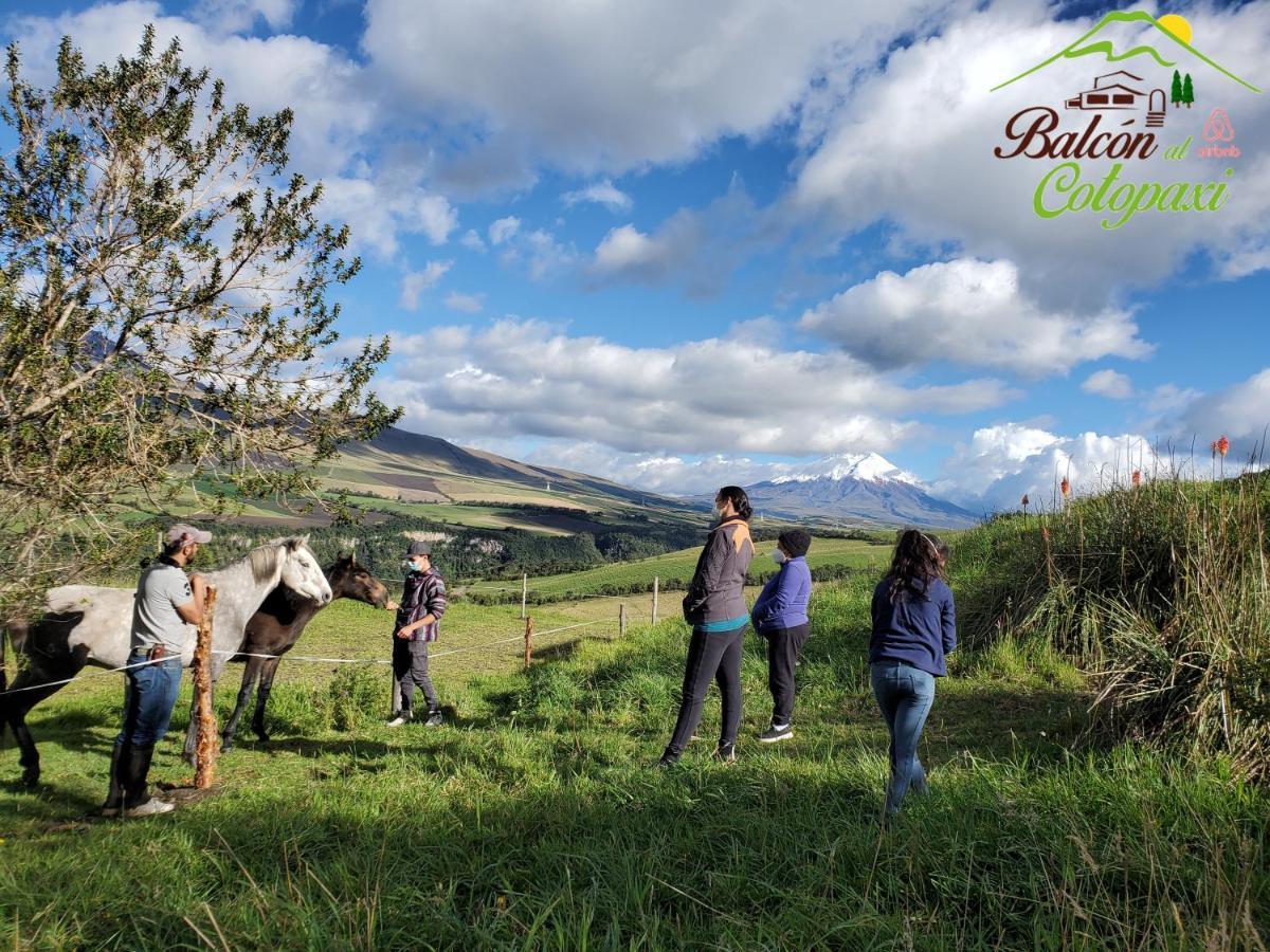 Balcon Al Cotopaxi Hosteria Сангольки Экстерьер фото